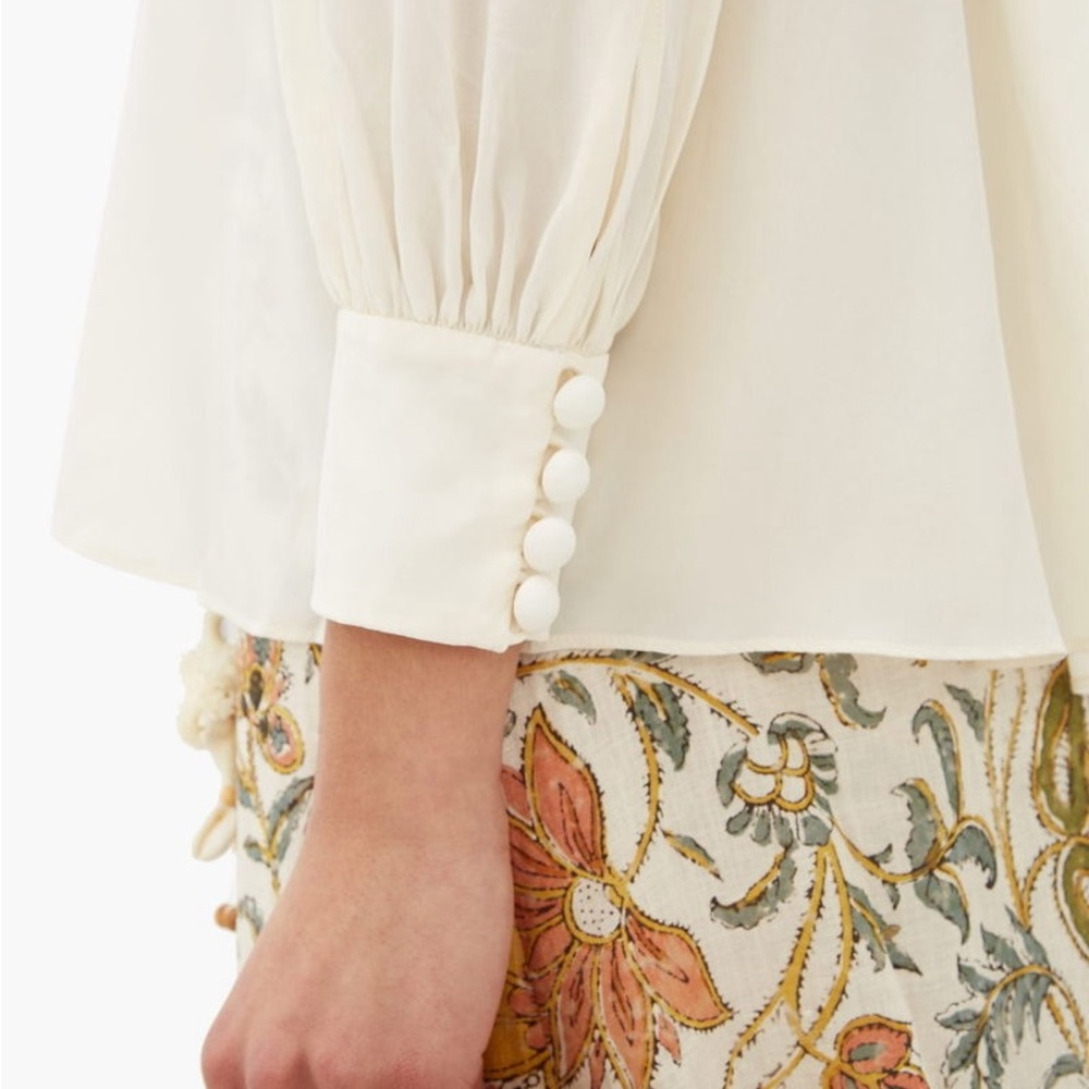 Zimmermann Silk Button Down Top - image 3